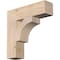 Ekena Millwork Westlake Block Smooth Bracket, Douglas Fir, 3 1/2"W x 14"D x 14"H BKT04X14X14WTL05SDF - alternate 1